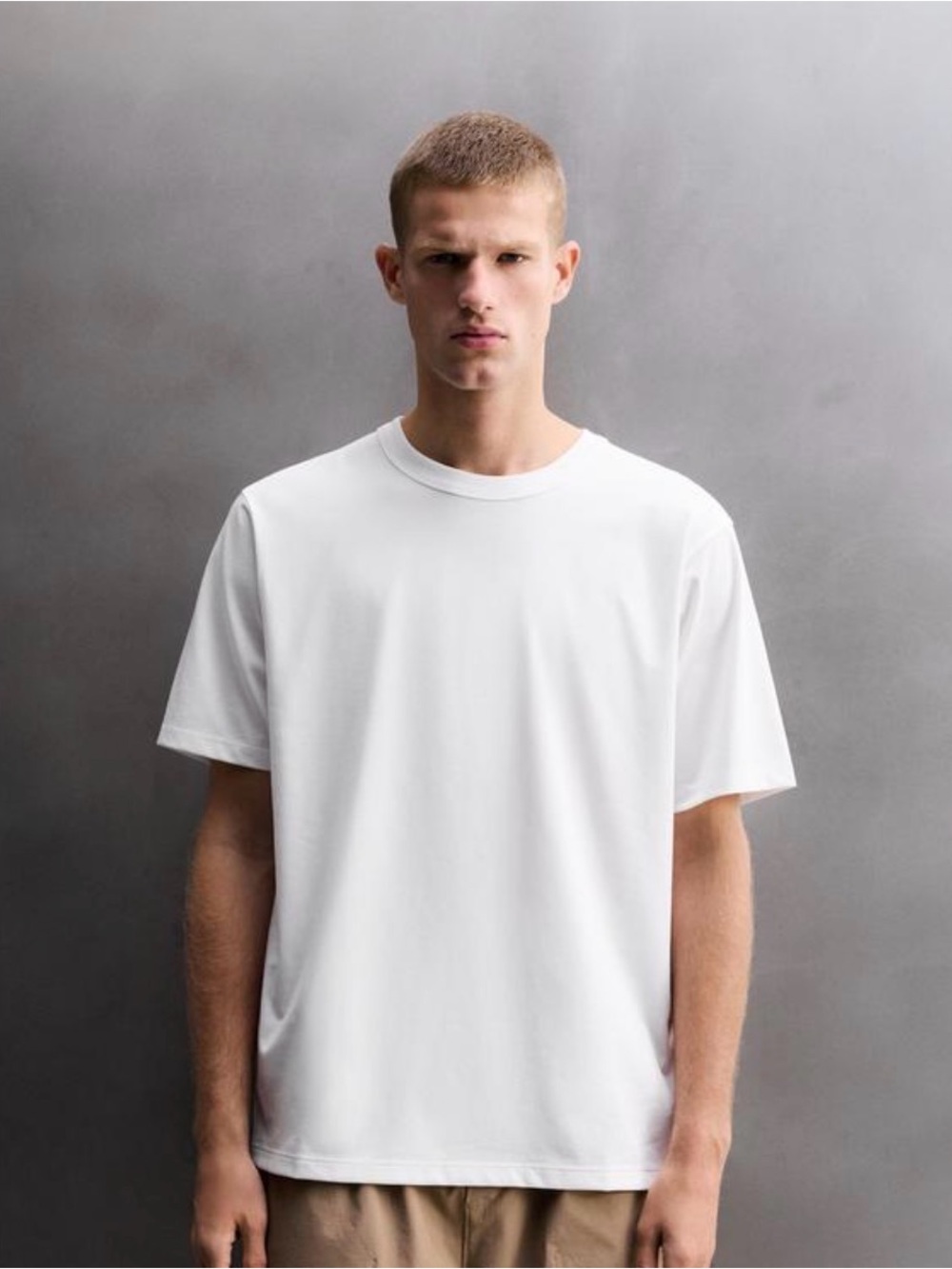 Zara white tee